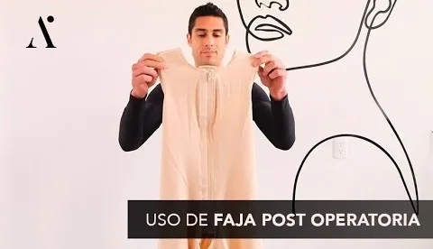 ¿CÓMO USAR LA FAJA POST OPERATORIA? (HOMBRE)
