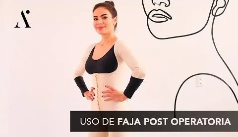 ¿Cómo usar faja post operatoria? Mujer
