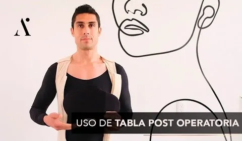 ¿CÓMO USAR LA TABLA POST OPERATORIA? (HOMBRE)