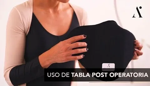 ¿CÓMO USAR LA TABLA POST OPERATORIA? (MUJER)